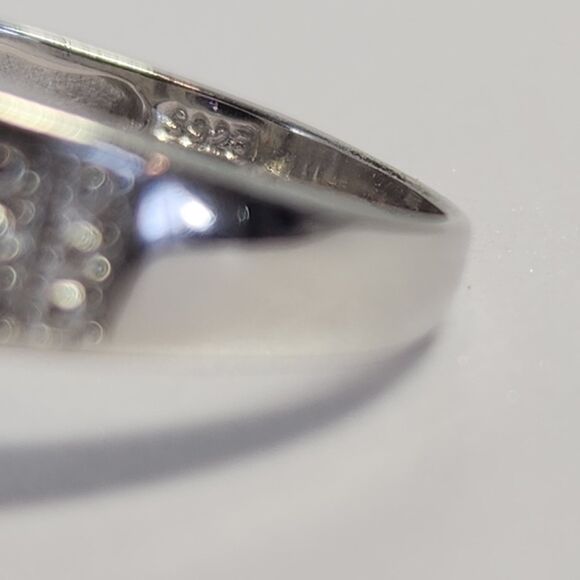 Purple Amethyst Ring 2.1 carats Size 7-3/4 - Picture 7 of 9